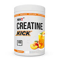 Креатин Кик 7в1 Персиковый чай MST® Creatine Kick 7in1, 100 порций 1000 грамм