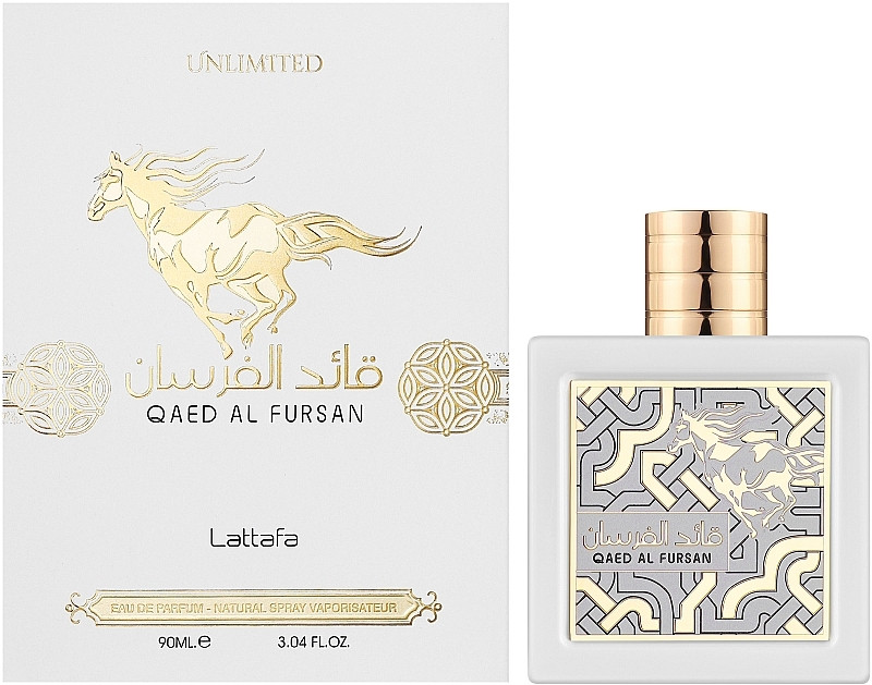 Lattafa Perfumes Qaed Al Fursan Unlimited Парфюмированная вода унисекс, 90 мл
