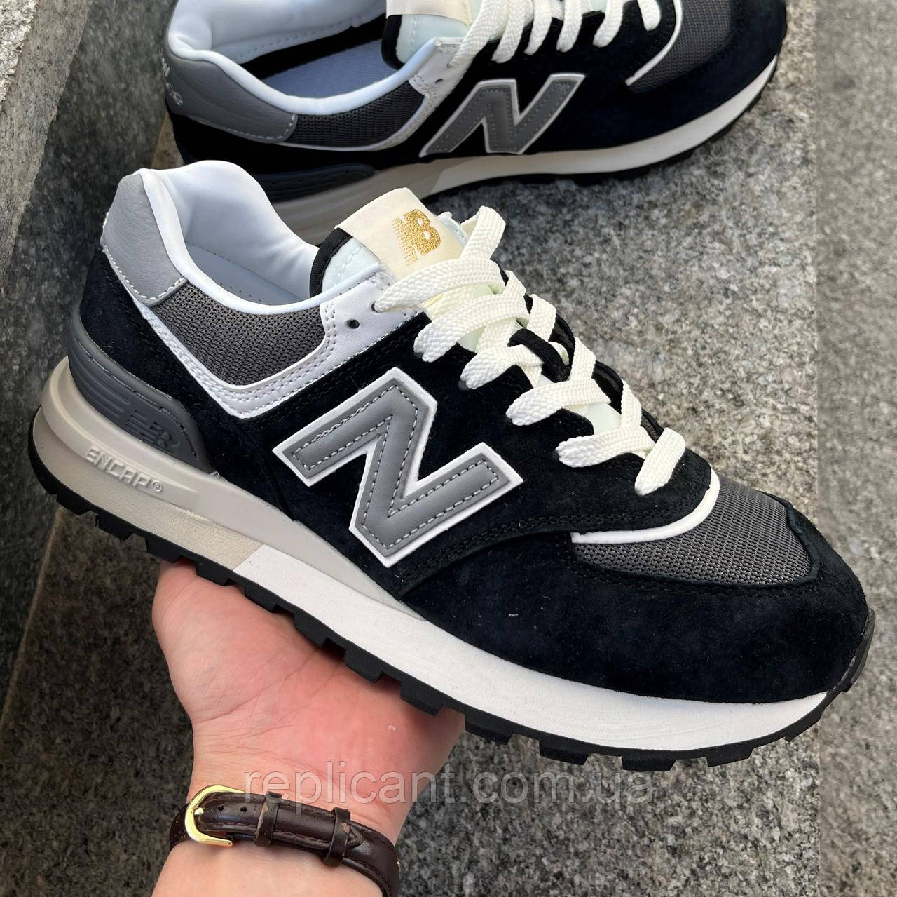 Кроссовки New Balance 574 Legacy Black Нью беланс кросівки нью баланс 36, фото 1