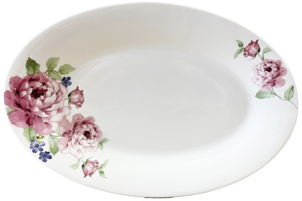 Блюдо Limited Edition ROSE /25.5х16.5 см/овал. (YF6024-5) TZP139