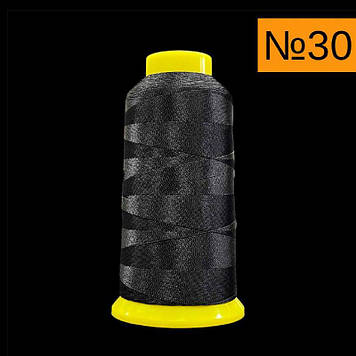 Нитка капронова 100% поліестер №30, колір 322, 980 метрів