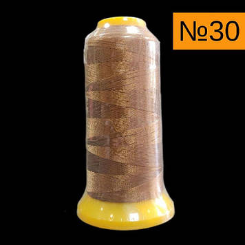 Нитка капронова 100% поліестер №30, колір 484, 980 метрів