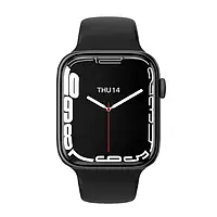 Смарт-годинник Smart Watch KD07 Plus series 7 Aluminium Black, Ch1, Хорошее качество, Смарт-годинник Smart