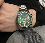 Якісний стрілочний металевий кварцовий годинник з металевим браслетом, фото 3