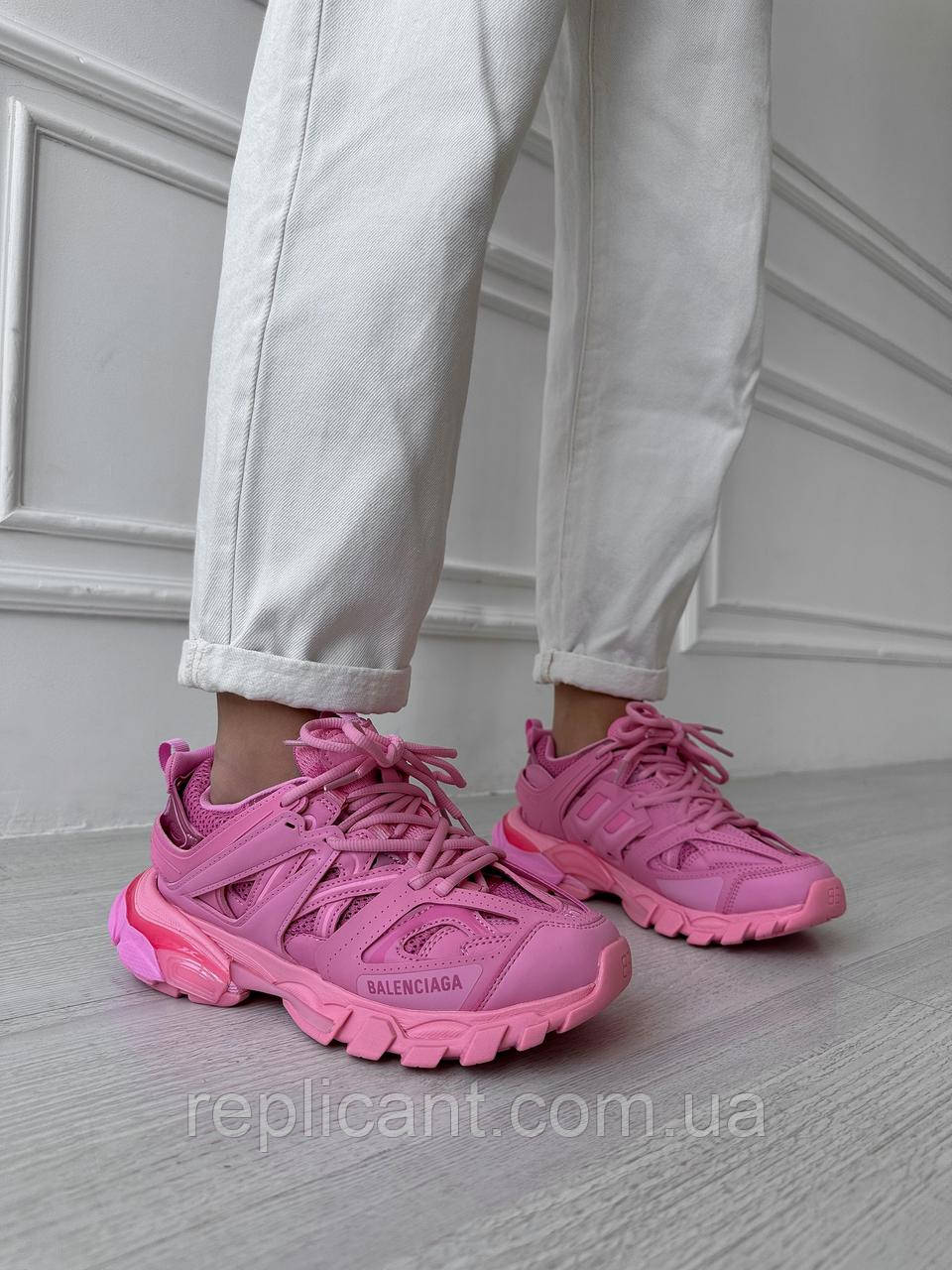 Женские кроссовки Balenciaga  Track Pink жіночі кросівки Balenciaga унісекс, фото 1