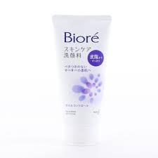 286468 Пінка для вмивання та глибокого очищення обличчя Biore, з легким квітковим ароматом / KAO / 130 г.