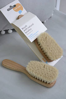 Гребінець Щітка для волосся з натуральною щетиною BabyOno