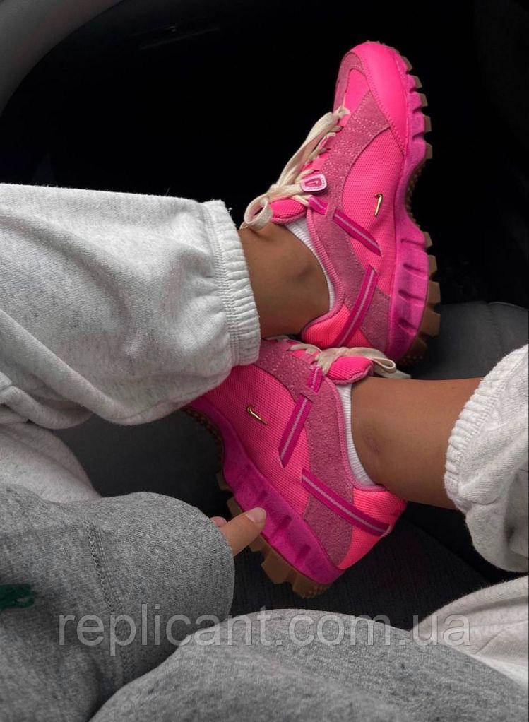 Кроссовки Nike Jaquemus x Humara Pink кросівки найк
