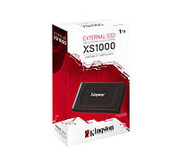 Накопитель внешний SSD Portable USB-С Kingston SXS-1000, 1TB Black