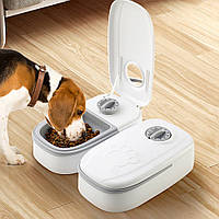 Автоматична годівниця дозатор для сухого та вологого корму 659-3