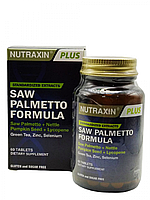 Saw Palmetto Formula для здоров'я простати та чоловічої сили в цілому Nutraxin Biota 60 таблеток (ВП)