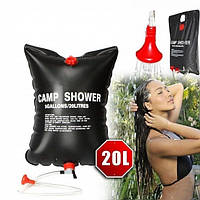 Душ туристический Easy Camp Solar Shower 20 л / Душ для дачи / Походный душ, GN2, Хорошее качество, ,