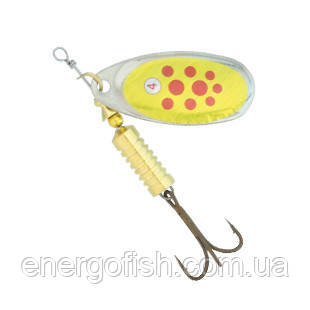Блешня Kamasaki Heron 3 Silver Gold Black Eye-Голограма
