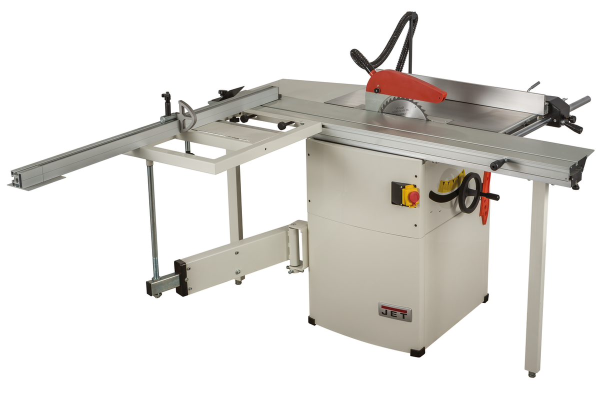 Циркулярна пила JET JTS-600XL : 400В, 2.5 (1,5)кВт, роб.зона 80х35+40x27см, дискØ=250/30мм,(к-т 4шт)
