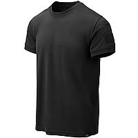 Тактическая футболка черная термоактивная Helikon Tactical T-shirt TopCool Lite Black , черного цвета