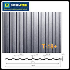 Профнастил Т-18 ВолиньСталь