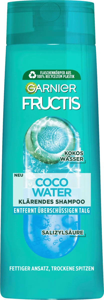 Шампунь для жирного волосся GARNIER FRUCTIS Coco Water, 300 мл.