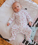 Дитячий комбінезон для дівчинки з інтерлоку КВ-21-11-2 "Крихітка", фото 2