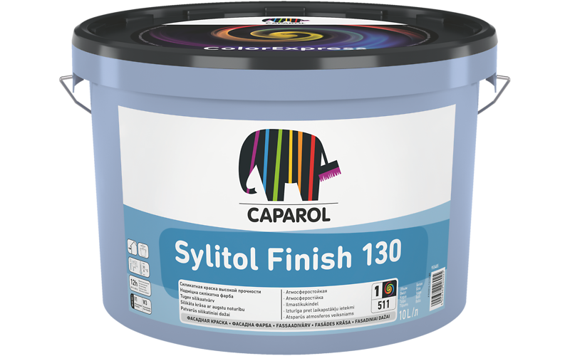 Фасадна фарба силікатна Caparol Sylitol-Finish 130 10л