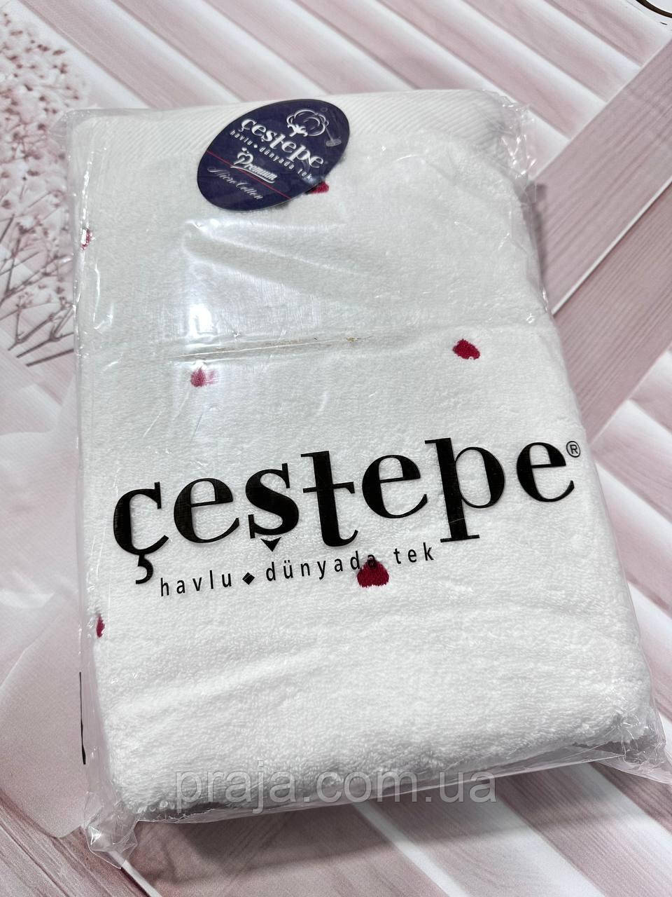 Рушник Cestepe "Сердечки" 70*140