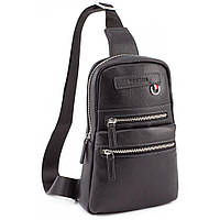 Чоловіча брендова сумка на груди (бананка) Marco Coverna (3366)