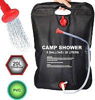 Душ туристический Easy Camp Solar Shower 20 л / Душ для дачи / Походный душ, GN1, Хорошее качество, ,