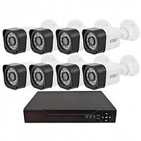 Регистратор и Камеры Dvr Kit 945 8ch Gibrid H.264 Ahd набор на 8 камер 180941