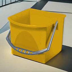 Пластикове відро для професійного прибирання Vermop 17 літрів жовте, інвентар для прибирання HoReCa