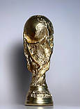 Футбольний кубок світу ФІФА (The World Cup) 34 см 1900 грамів, Футбольний трофей Подарунок футболісту, фото 8