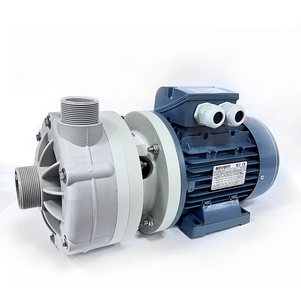 Горизонтальний відцентровий насос MB 120 PP TL-VITON 1.5 kW, фото 1