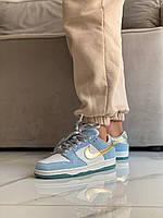 Кроссовки, кеды отличное качество Nike SB Dunk Low Blue Gold Размер 36