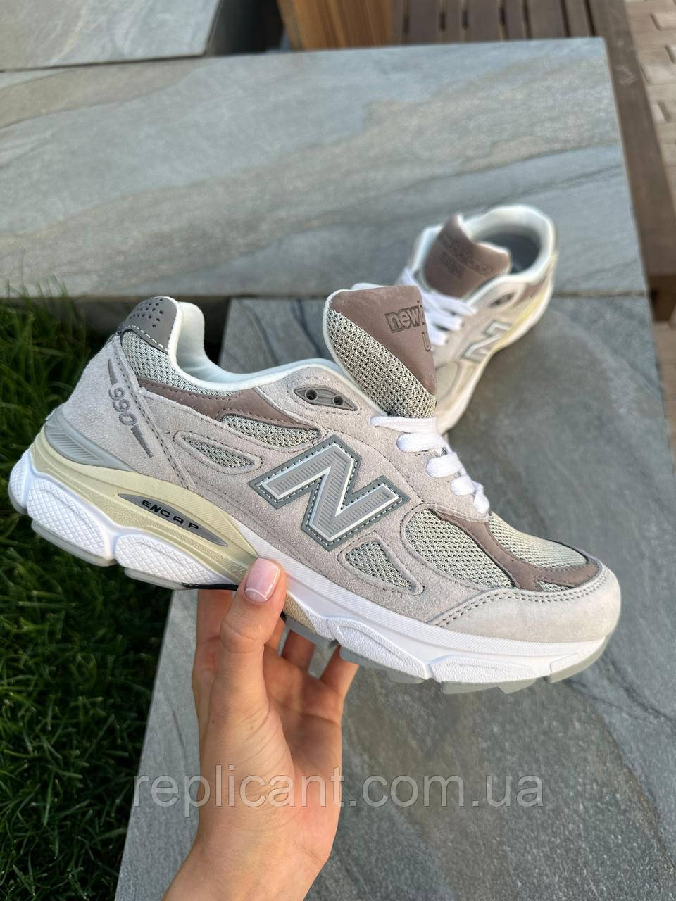 Кроссовки New Balance 990 Beige Нью беланс кросівки нью баланс, фото 1