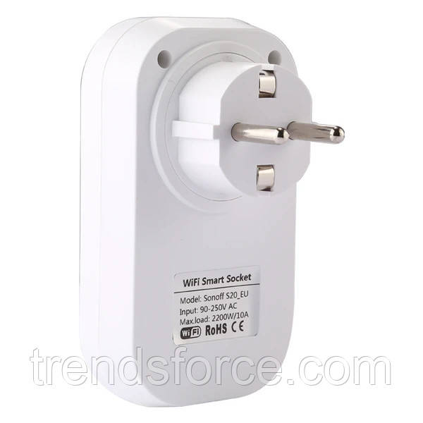 Умная розетка WI FI socket 181095 - фото 3 - id-p2076405113