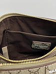 Жіноча сумка Gucci x Balenciaga Pochette Grey (сіра) крута стильна сумочка KIS09007 топ, фото 5