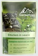 Вологий корм CARPATHIAN для кошенят курка в соусі