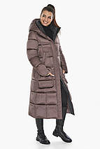 Жіноча повсякденна куртка колір сепія модель 59230, фото 3