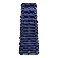 Тор! Великий надувний каремат похідний, туристичний WCG для кемпінгу (синій)