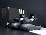 Чоловічі кросівки Adidas Adifom Sltn (чорні) стильні повсякденні кроси 12005 Адідас топ, фото 7