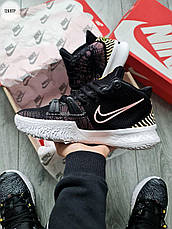 Чоловічі кросівки Nike Kyrie 7 Ripple Effect Black Yellow CT4080-015, фото 4