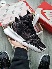 Чоловічі кросівки Nike Kyrie 7 Ripple Effect Black Yellow CT4080-015, фото 3