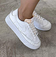 Кроссовки Nike Blazer Low Platform White кросівки найк
