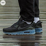 Чоловічі кросівки Nike Air Max 90 Terracape Black (чорні) повсякденні кроси 1266TP Найк топ, фото 3