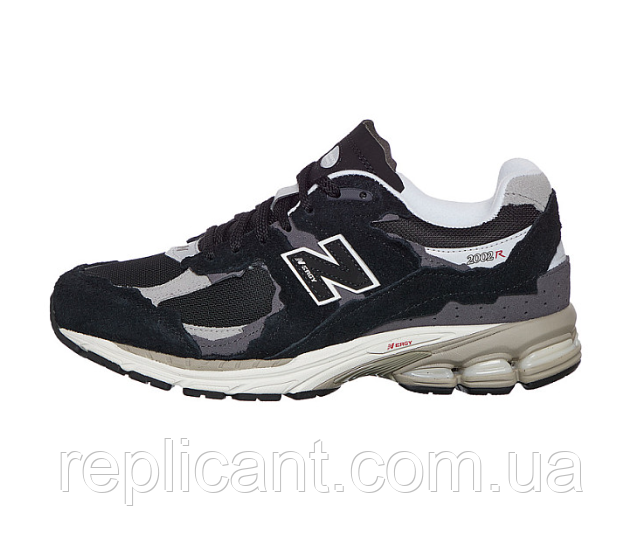 Мужские кроссовки New Balance 2002r "Protection Pack Black" чоловічі кросівки