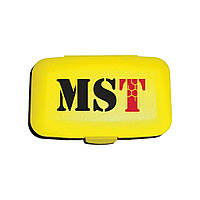Таблетница Желтая на 5 отделений MST® Pill box Yellow, контейнеры для хранения таблеток