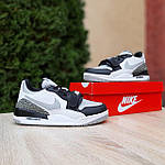 Чоловічі кросівки Nike Air JORDAN LEGACY 312 LOW (білі із сірим) повсякденні кроси 11085 Найк топ, фото 5