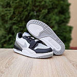 Чоловічі кросівки Nike Air JORDAN LEGACY 312 LOW (білі із сірим) повсякденні кроси 11085 Найк топ, фото 7