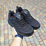 Чоловічі зимові кросівки Merrell Vibram (чорні) модні низькі кросівки 3909 Мерелл топ, фото 7