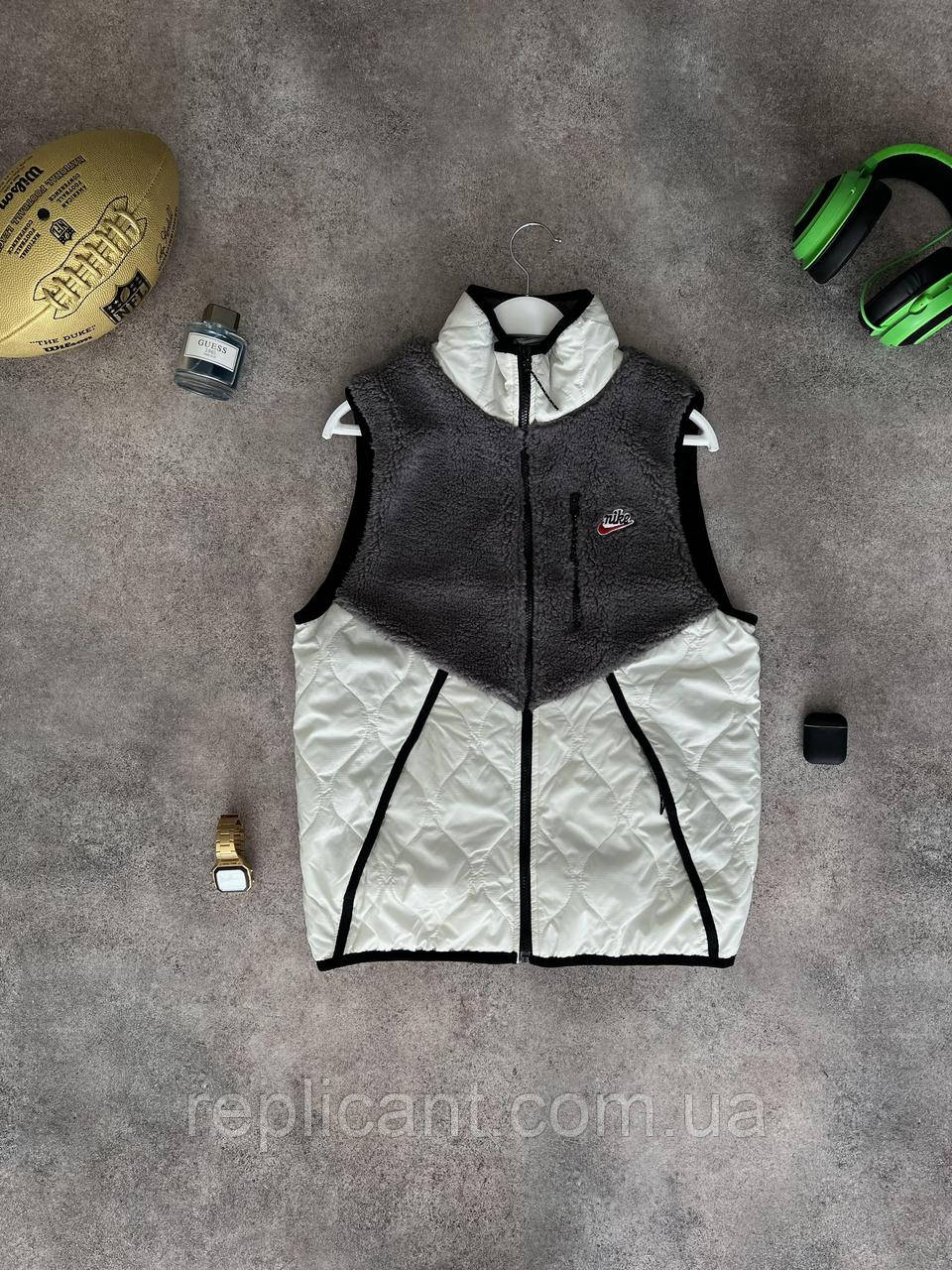 Жилетка чоловіча Nike Туреччина Чоловічі стьобані жилети, фото 1