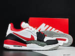Чоловічі кросівки Nike Jordan Legacy 312 Low (білі з чорним/червоним) стильні кроси 12009 Найк топ, фото 2