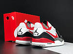 Чоловічі кросівки Nike Jordan Legacy 312 Low (білі з чорним/червоним) стильні кроси 12009 Найк топ, фото 7